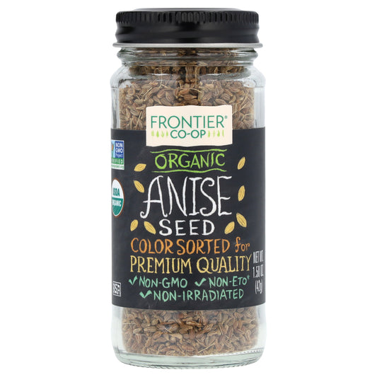 Frontier Co-op, Organic Anise Seed, 1.5 oz (42 g)