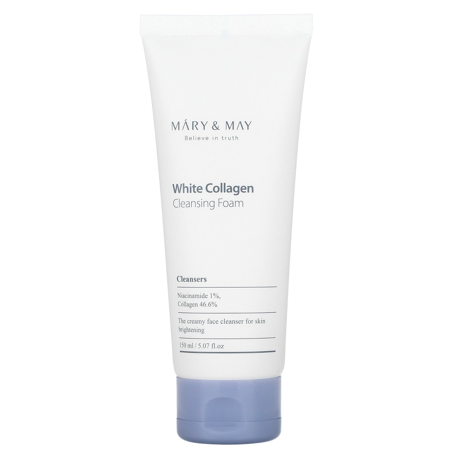 Mary & May, White Collagen, Cleansing Foam, 5.07 fl oz (150 ml)