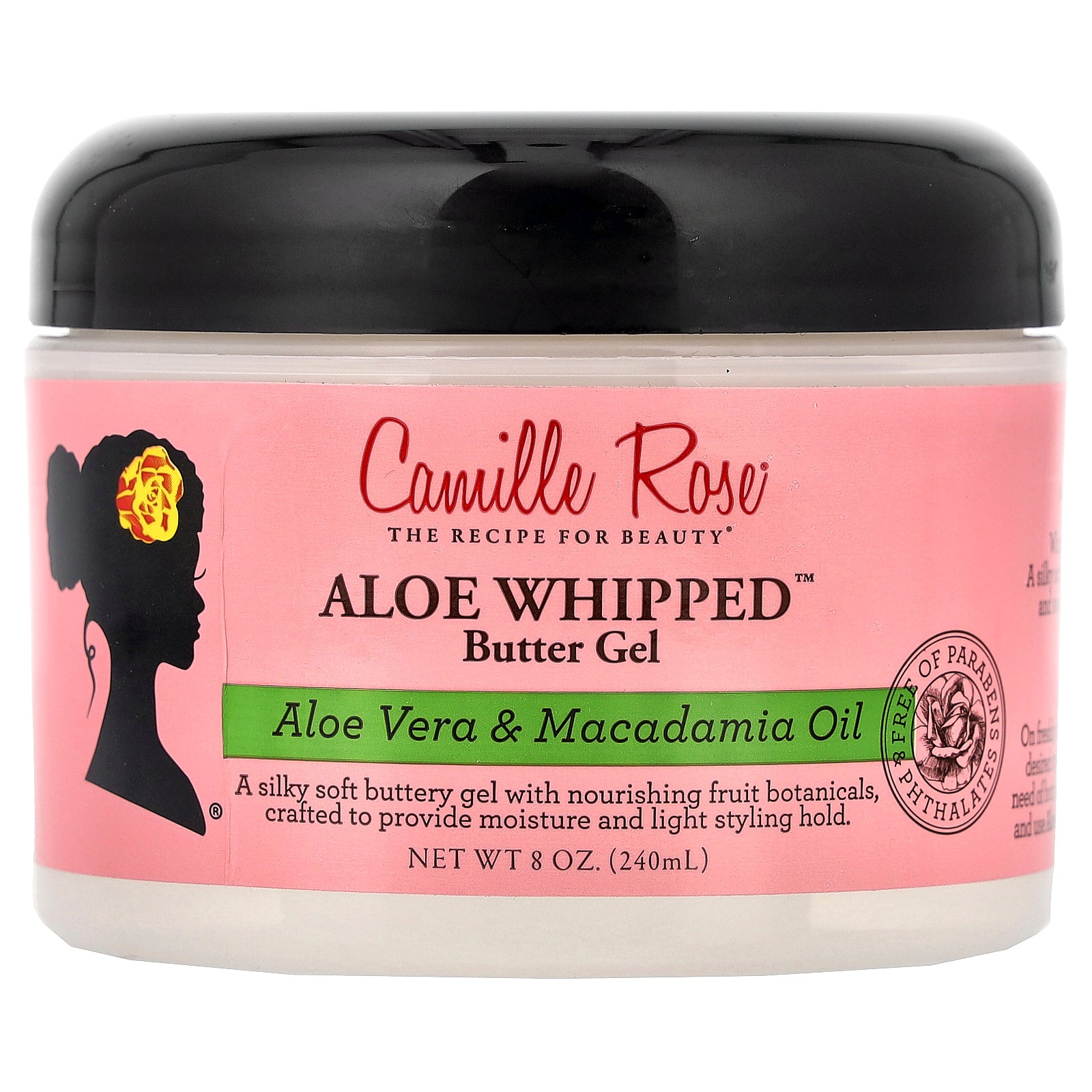 Camille Rose, Aloe Whipped™ Butter Gel, Aloe Vera & Macadamia Oil, 8 oz (240 ml)