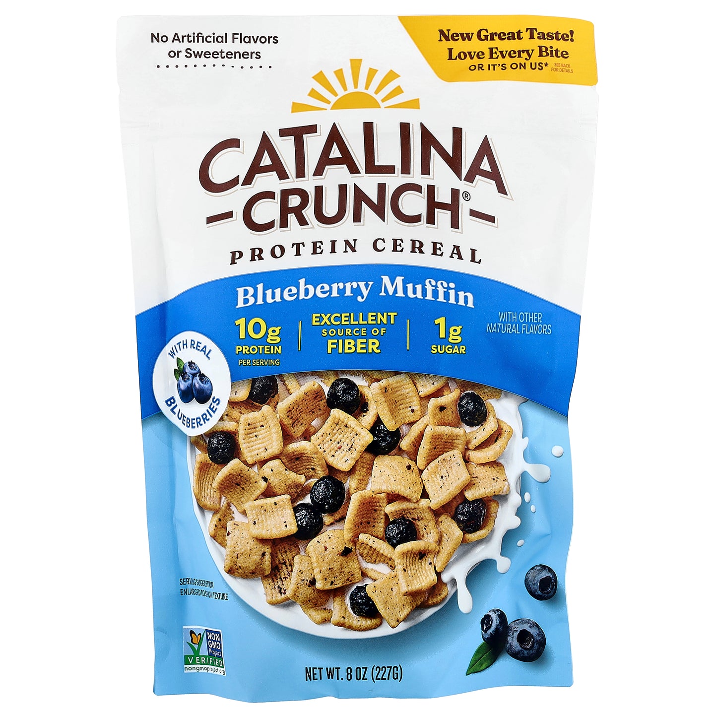 Catalina Crunch, Protein Cereal, Blueberry Muffin, 8 oz (227 g)