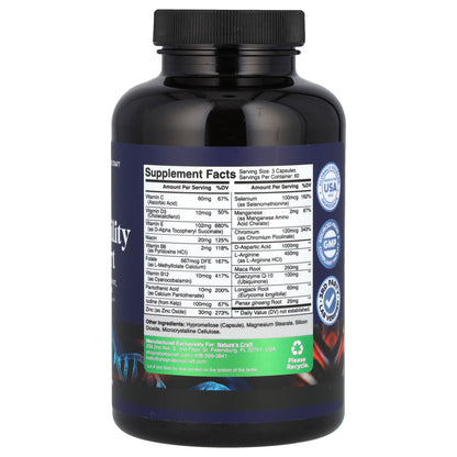 Nature's Craft, Male Fertility Support, 180 Capsules