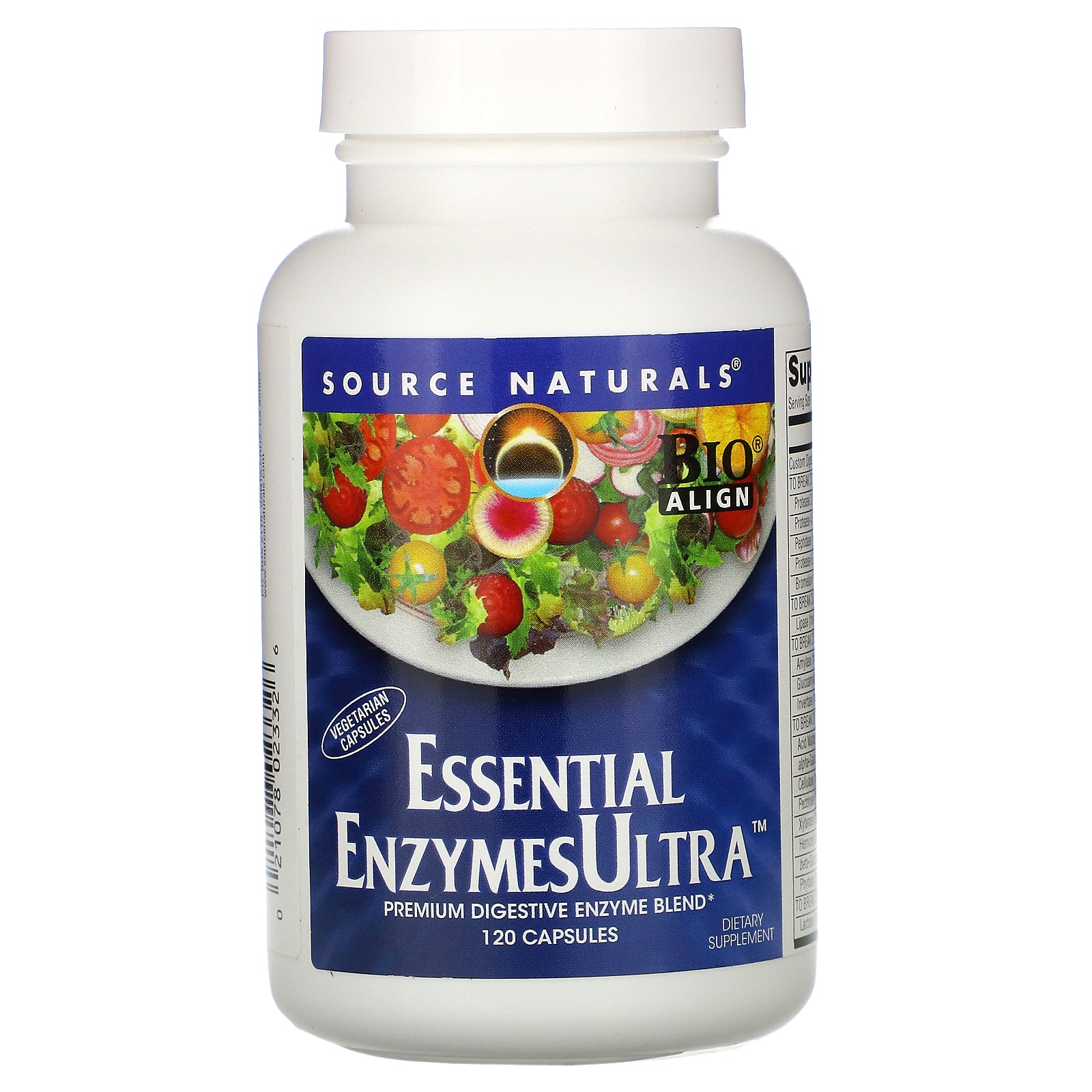 Source Naturals, Essential EnzymesUltra™, 120 Capsules