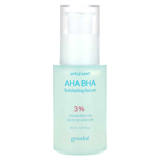 Goodal, AHA BHA 3% Exfoliating Serum, Apple Mint, 1.69 fl oz (50 ml)