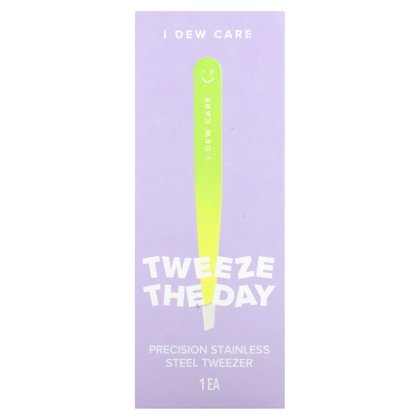 I Dew Care, Tweeze The Day, Precision Stainless Steel Tweezer, 1 Tweezer