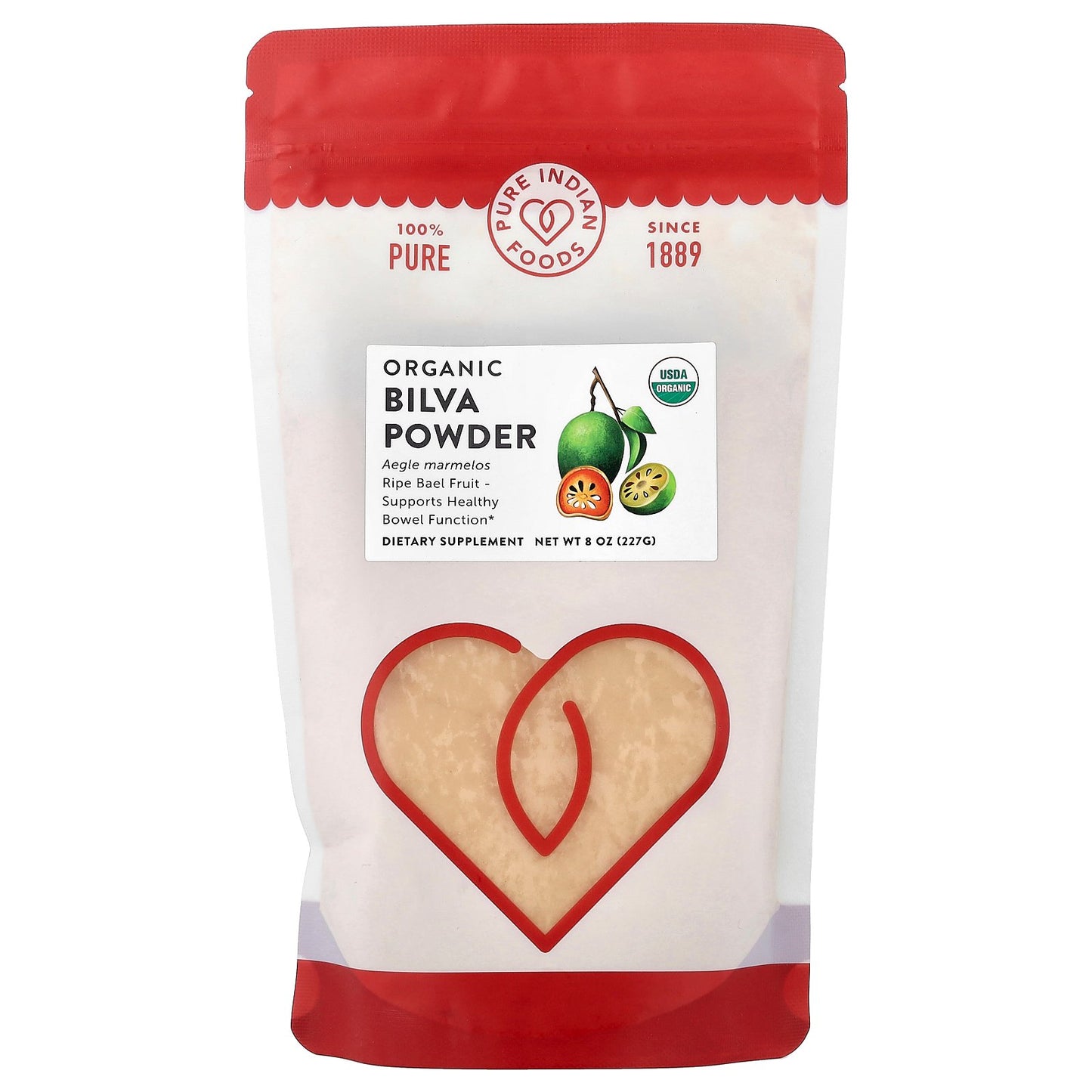 Pure Indian Foods, Organic Bilva Powder, 8 oz (227 g)
