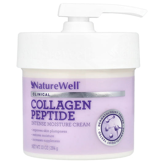 Naturewell, Collagen Peptide, Intense Moisture Cream , 10 oz (284 g)