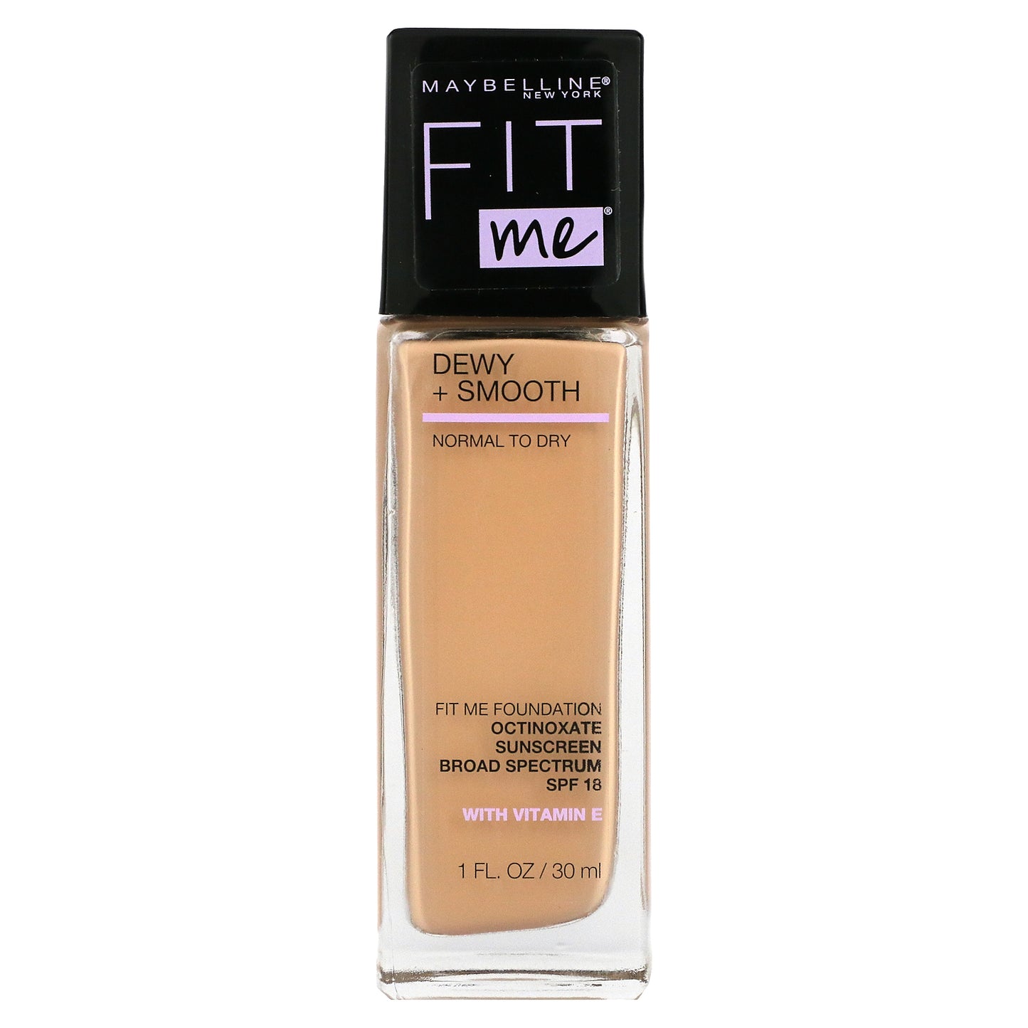 Maybelline, Fit Me, Dewy + Smooth Foundation, 115 Ivory, 1 fl oz (30 ml)