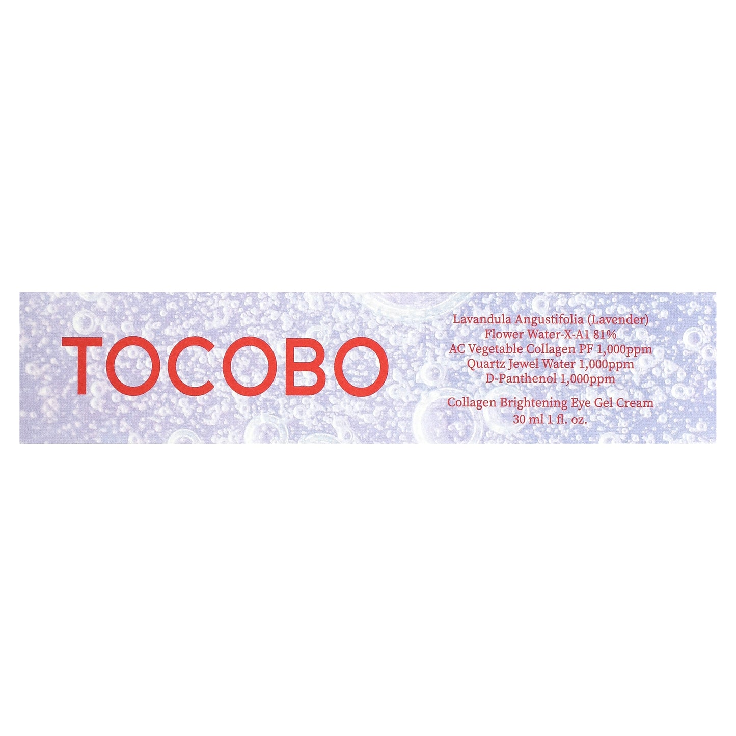 Tocobo, Collagen Brightening Eye Gel Cream, 1 fl oz (30 ml)