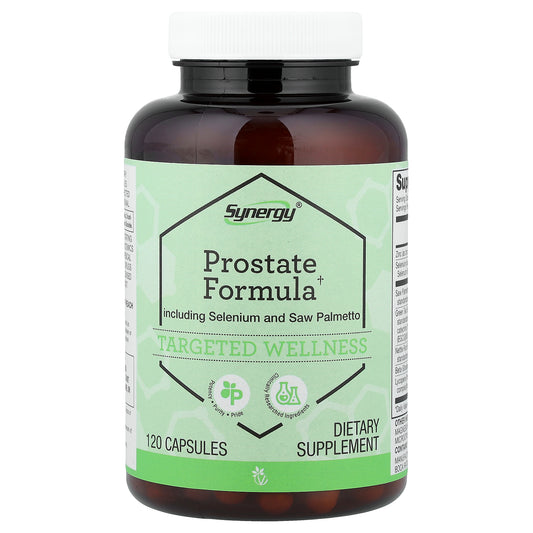 Vitacost, Synergy®, Prostate Formula including Selenium and Saw Palmetto, 120 Capsules
