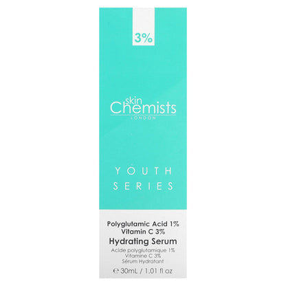 skinChemists, Youth Series, Hydrating Serum, 1.01 fl oz (30 ml)