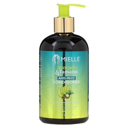 Mielle, Anti-Frizz Conditioner, Avocado & Tamanu, 12 fl oz (355 ml)