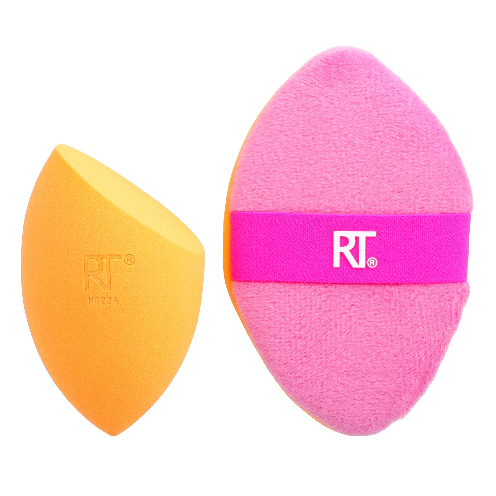 Real Techniques, Miracle 2-in-1 Powder Puff & Miracle Complexion Sponge®, 2 Piece Set