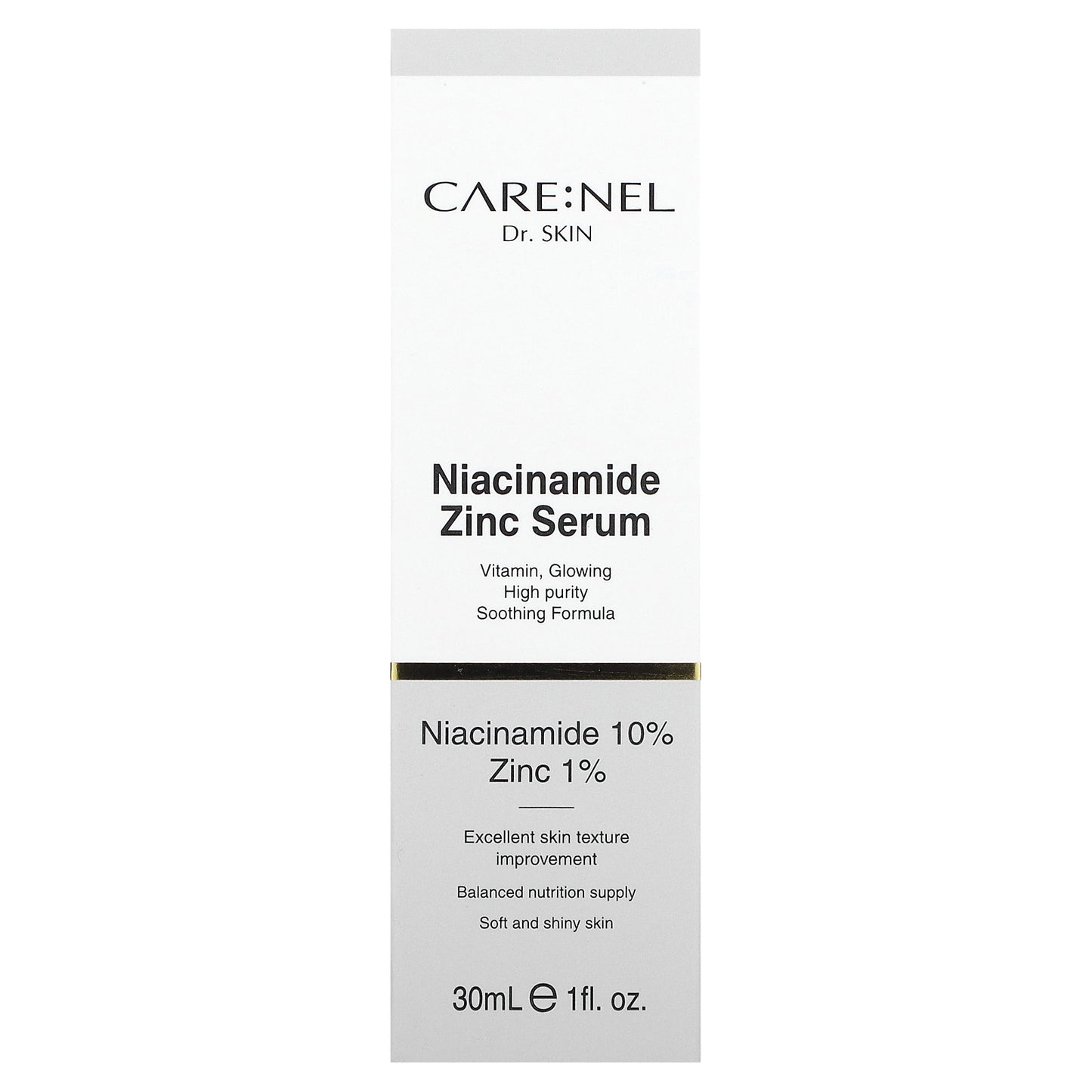 Care:Nel, Niacinamide Zinc Serum, 1 fl oz (30 ml)