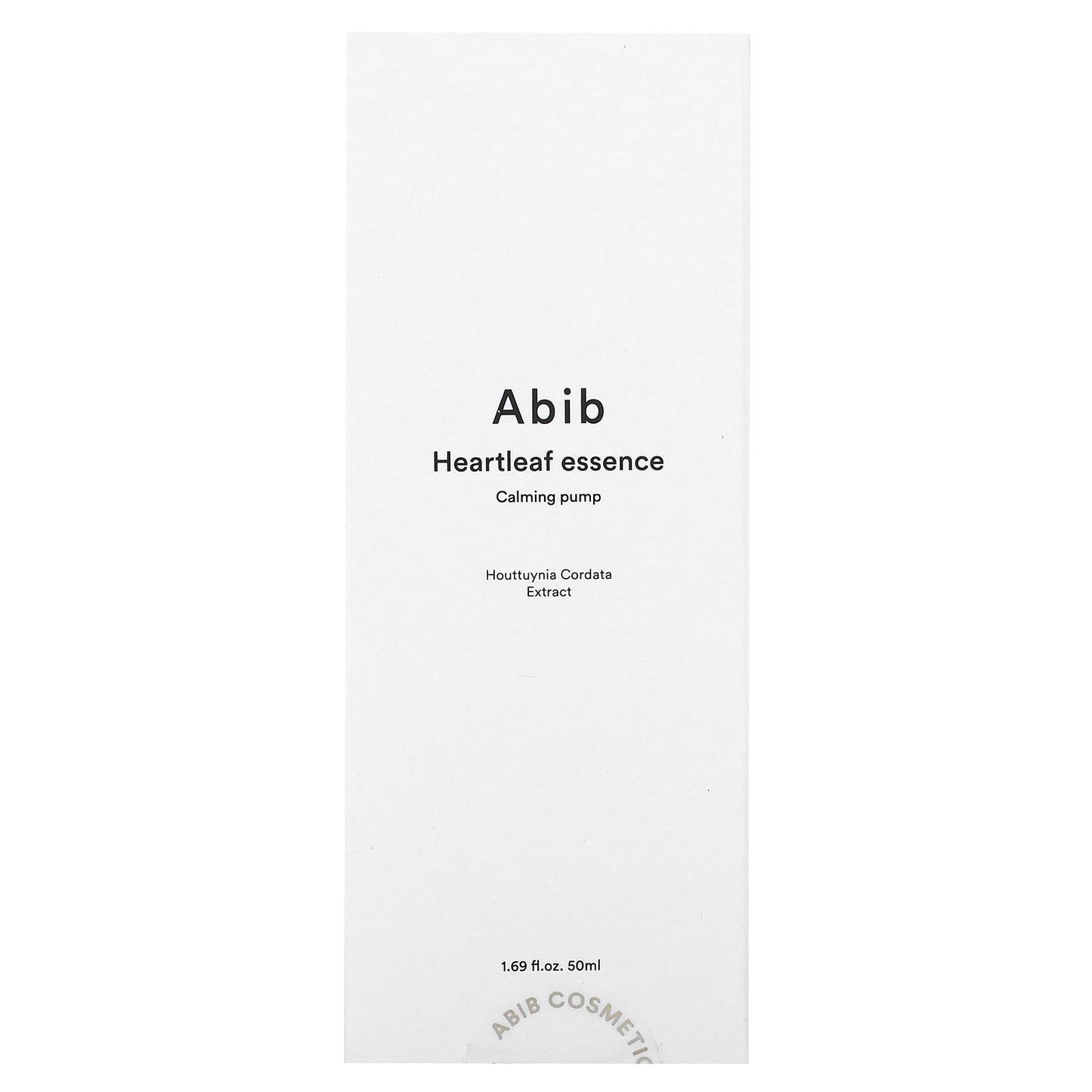 Abib, Heartleaf Essence, Calming Pump, 1.69 fl oz (50 ml)