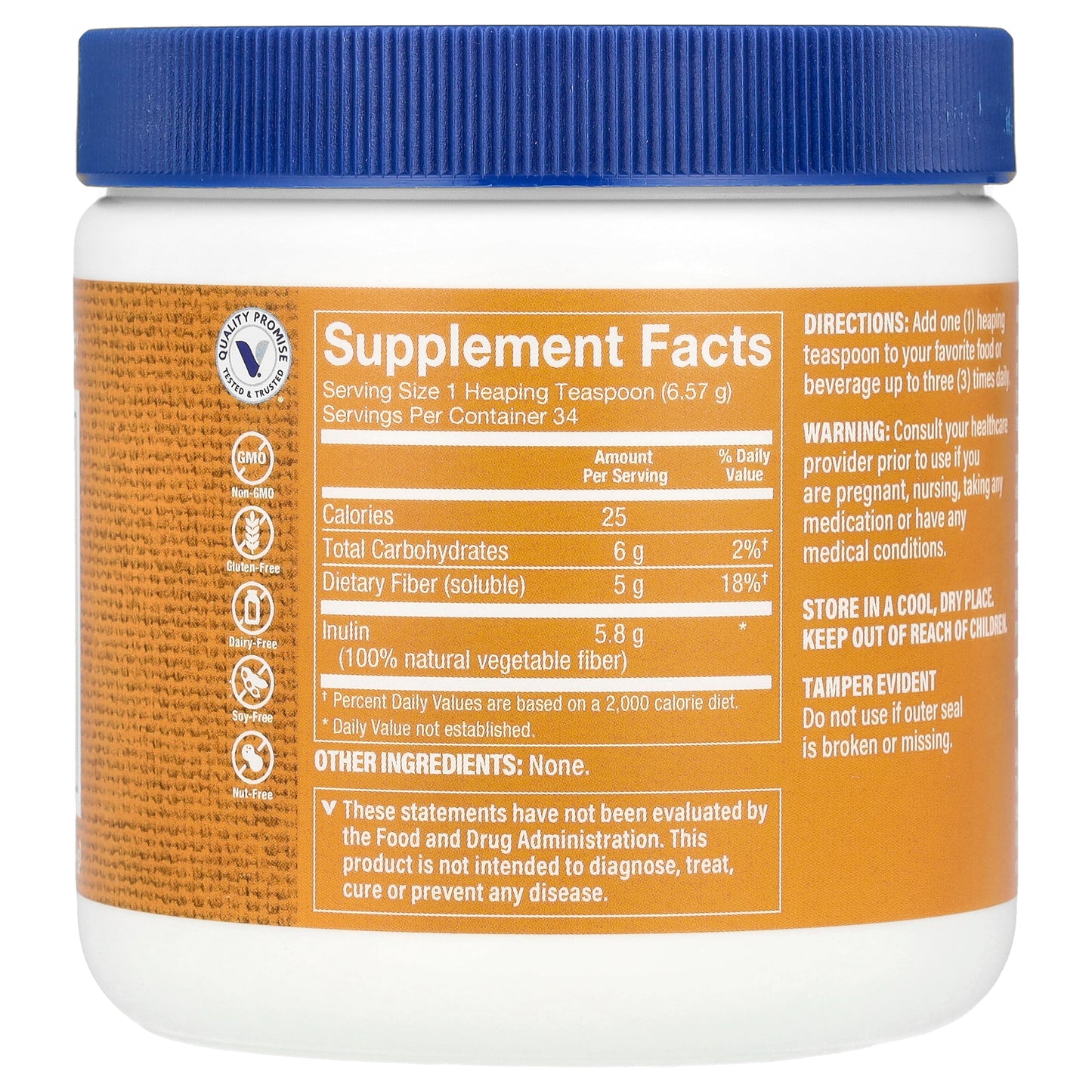 The Vitamin Shoppe, Miracle Fiber, Unflavored, 7.9 oz (223.5 g)