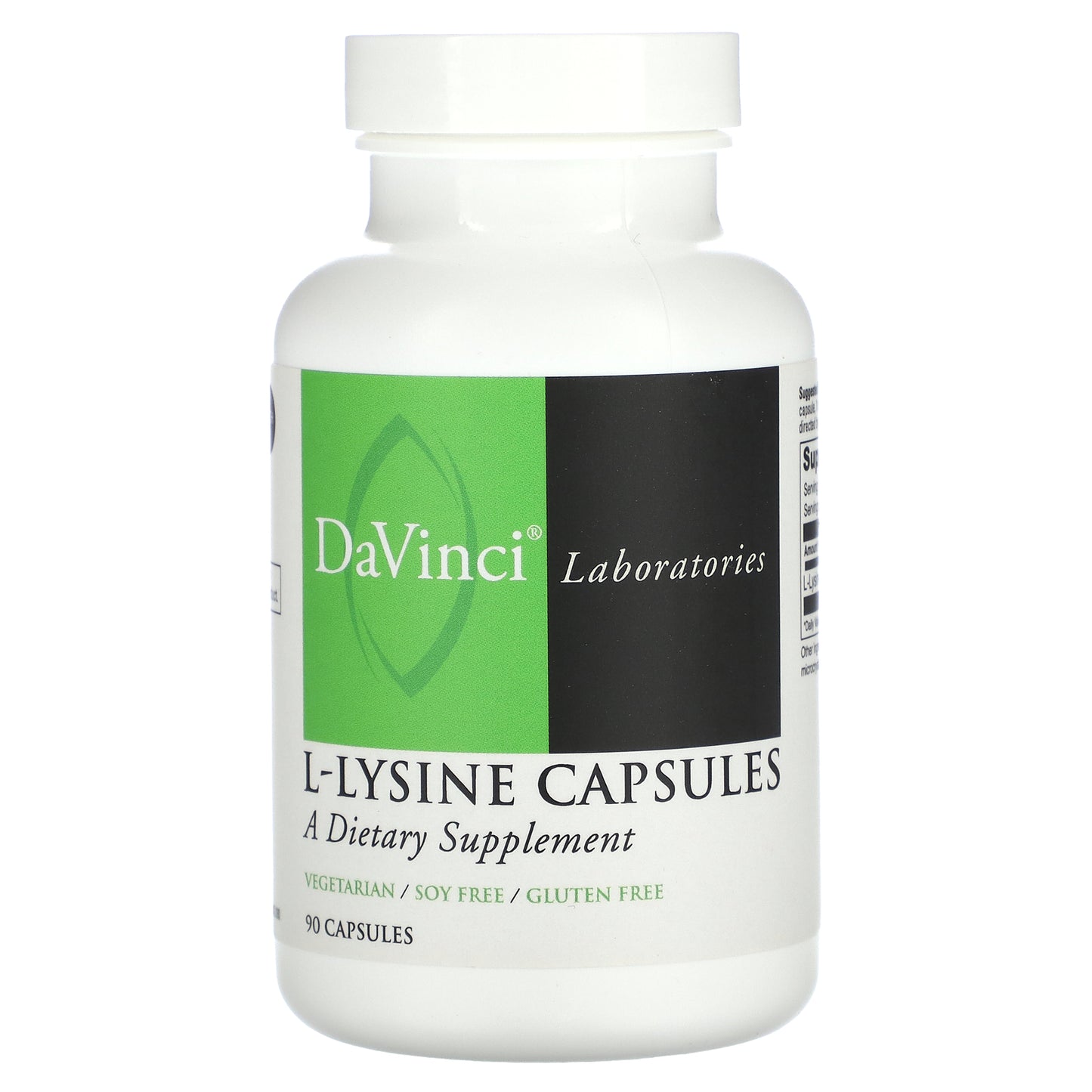 DaVinci Laboratories, L-Lysine Capsules, 90 Capsules