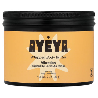 Ayeya, Whipped Body Butter, Coconut Mango, 5 oz (141 g)