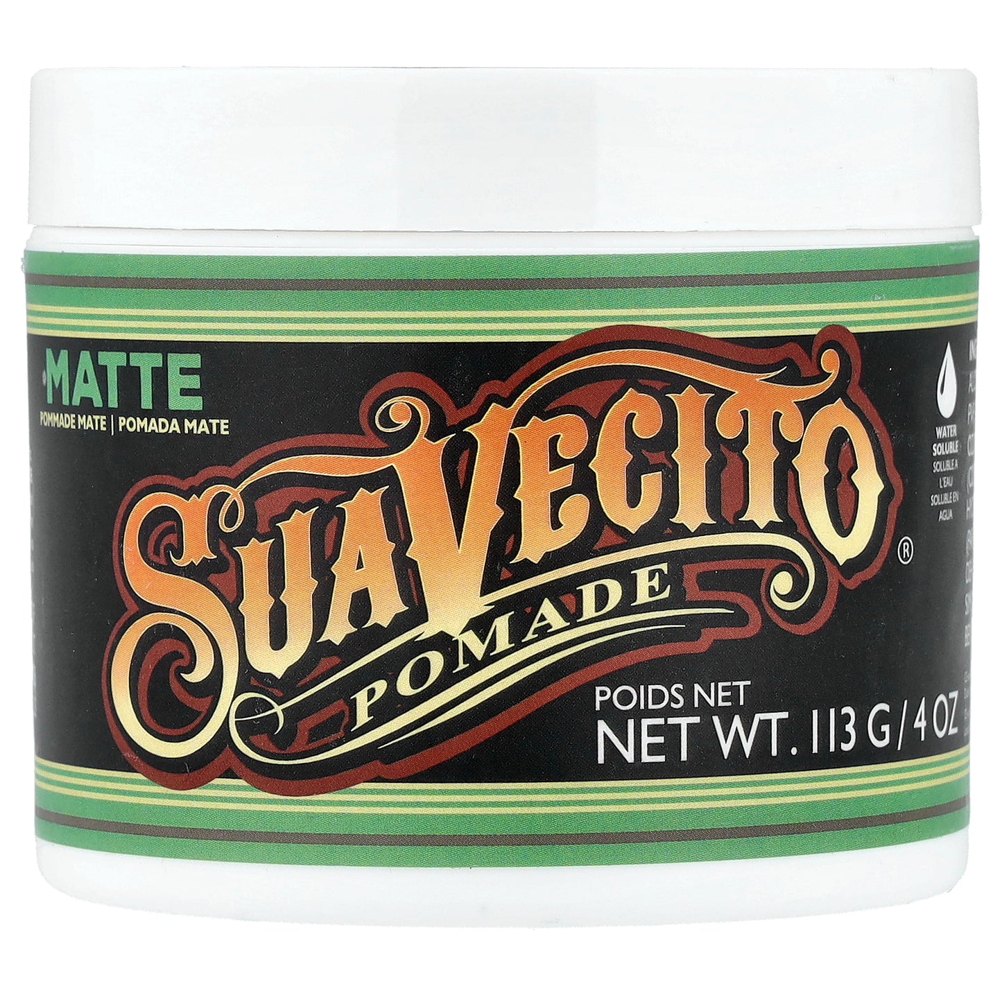 Suavecito, Pomade, Matte, 4 oz (114 g)