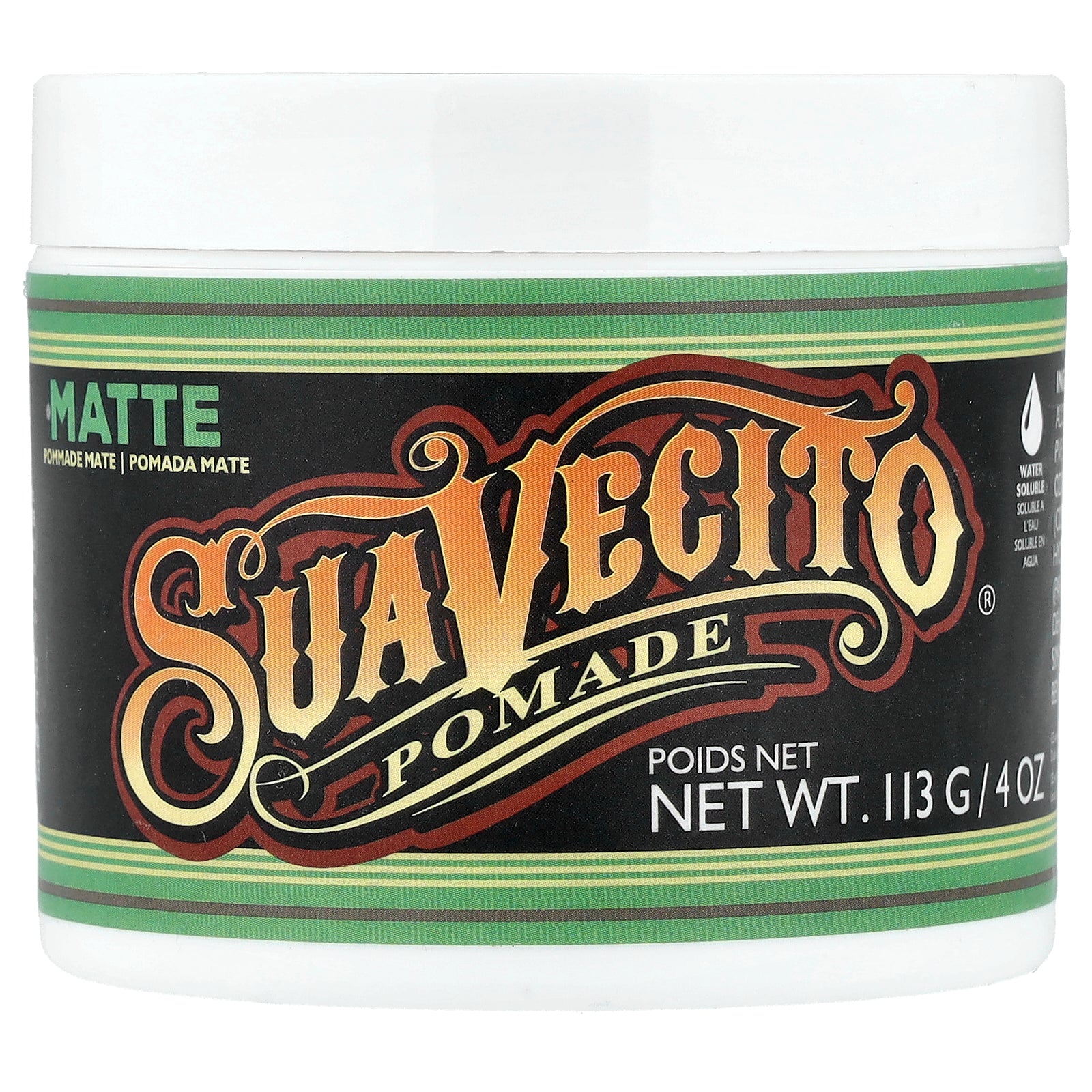 Suavecito, Pomade, Matte, 4 oz (114 g)
