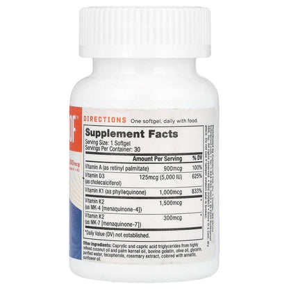 BulletProof, Vitamins A·D·K, 30 Softgels