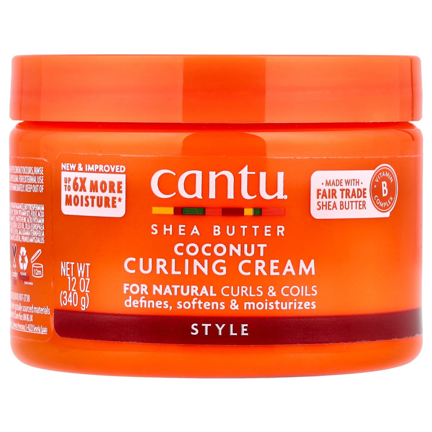 Cantu, Shea Butter, Coconut Curling Cream, 12 oz (340 g)
