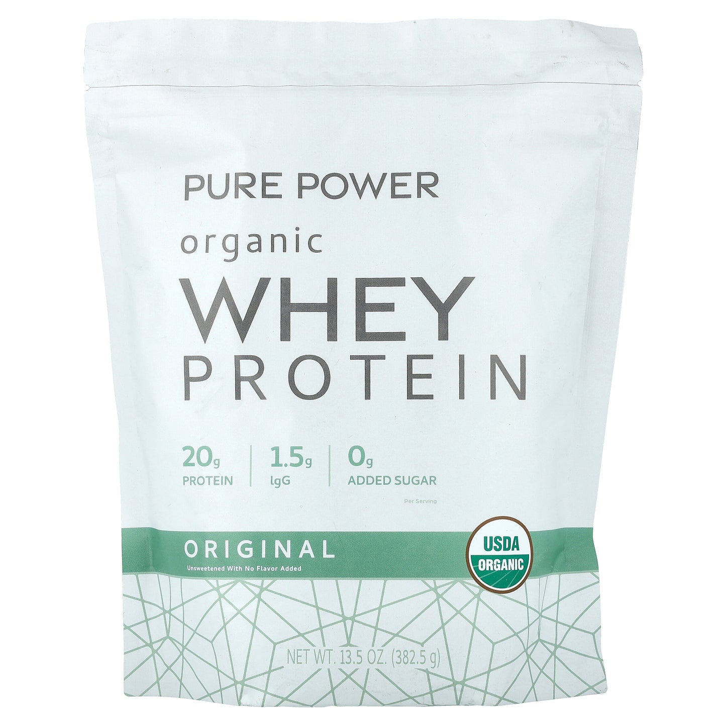 Dr. Mercola, Pure Powder Organic Whey Protein, Original, 13.5 oz (382.5 g)