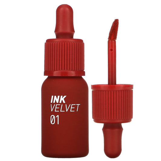 Peripera, Ink Velvet Lip Tint, 01 Good Brick, 0.14 oz (4 g)