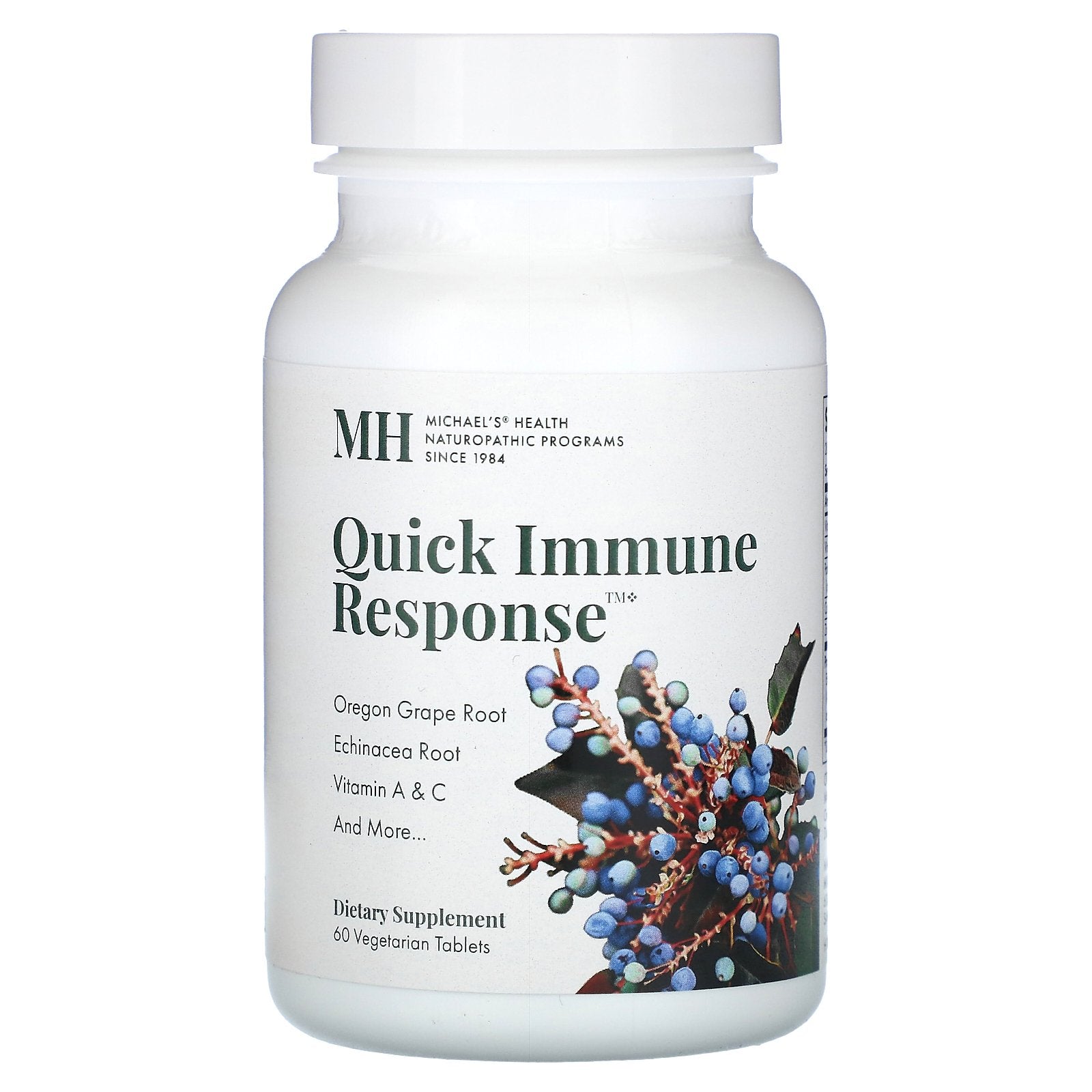 Michael's Health, Quick Immune Response, 60 Vegetarian Tablets
