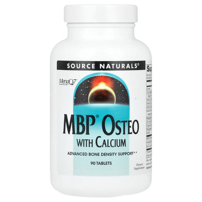 Source Naturals, MBP® Osteo With Calcium, 90 Tablets