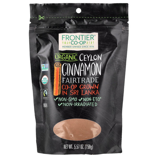 Frontier Co-op, Organic Fairtrade Ceylon Cinnamon, 5.57 oz (158 g)