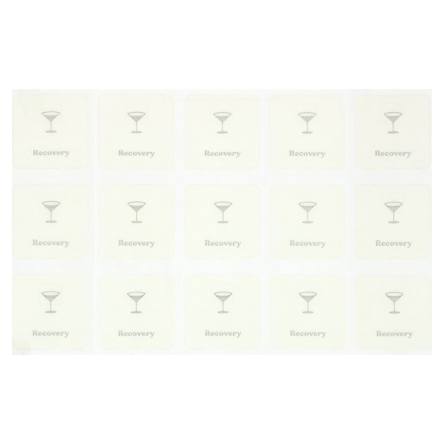 The Patch Brand, Recovery Patch, 15 Clear Patches