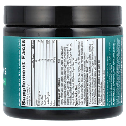 Ancient Nutrition, Organic SuperGreens, 3.4 oz (96 g)