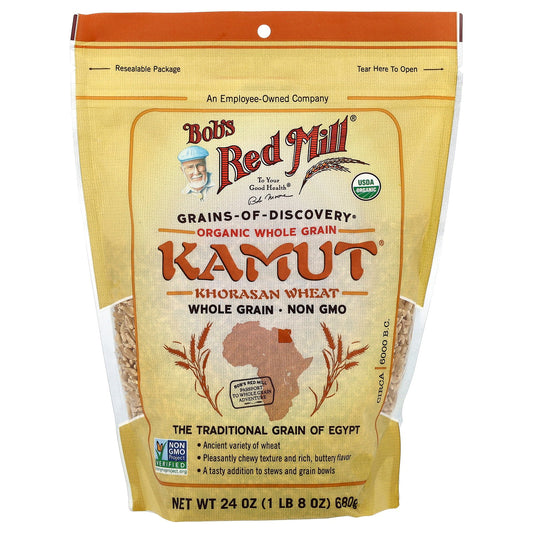 Bob's Red Mill, Organic Kamut®, Whole Grain, 24 oz (680 g)