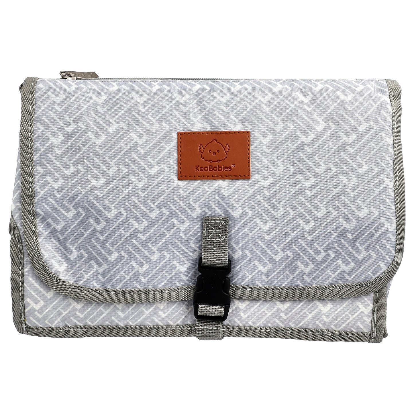 KeaBabies, Ezee Diaper Changing Pad, For Babies, Gray, 1 Count