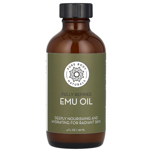 Pure Body Naturals, Emu Oil, 4 fl oz (118 ml)