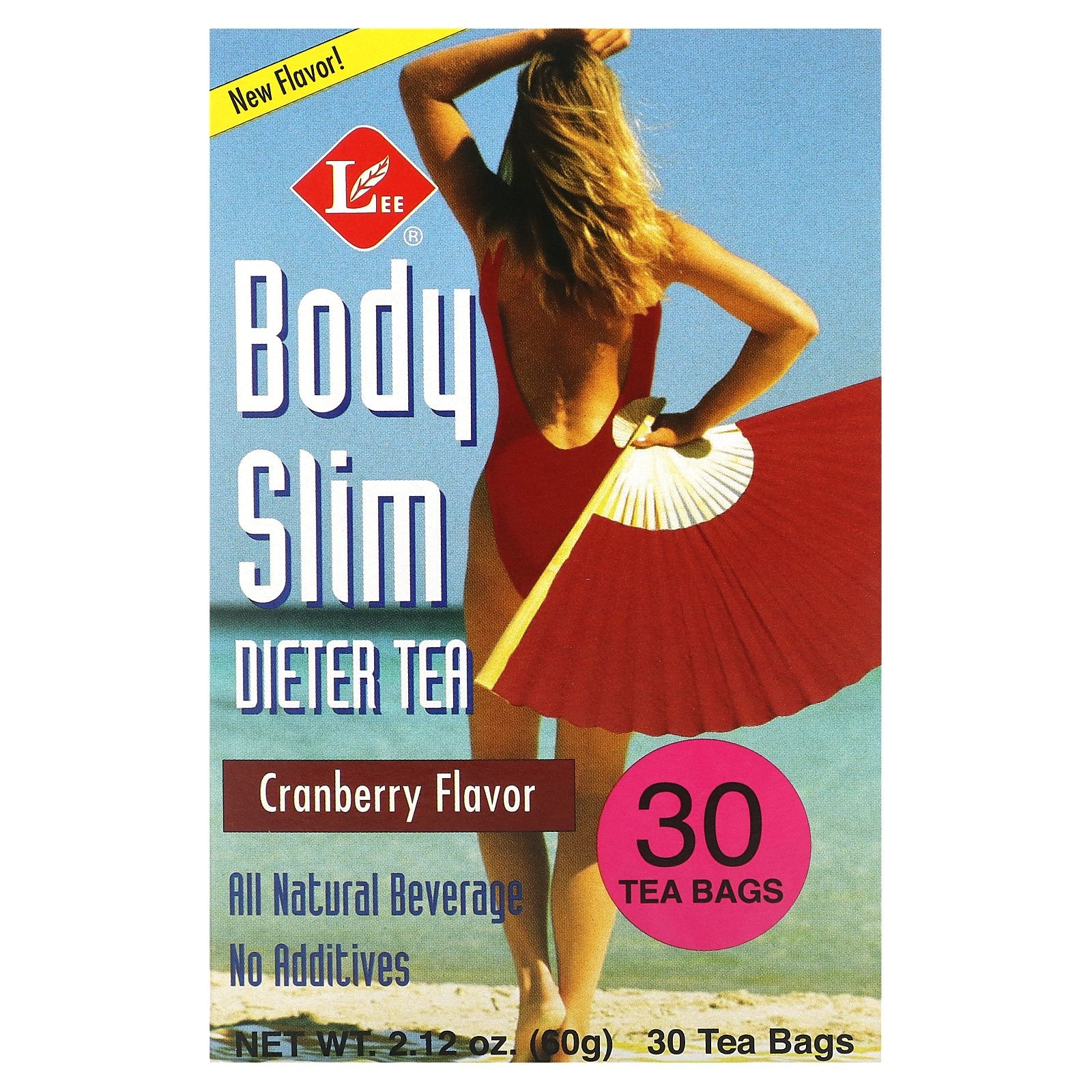 Uncle Lee's Tea, Body Slim Dieter Tea, Cranberry , 30 Tea Bags, 2.12 oz (60 g)
