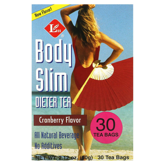 Uncle Lee's Tea, Body Slim Dieter Tea, Cranberry , 30 Tea Bags, 2.12 oz (60 g)