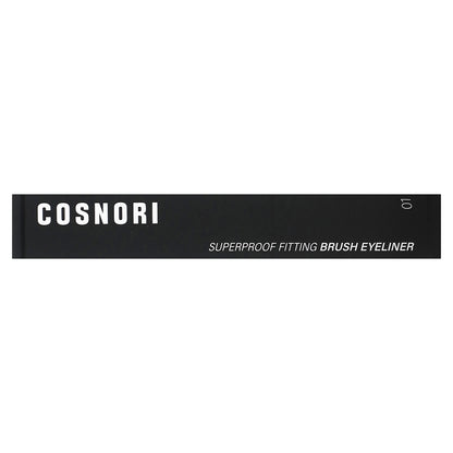 Cosnori, Superproof Fitting Brush Eyeliner, 01 Black, 0.02 fl oz (0.6 g)