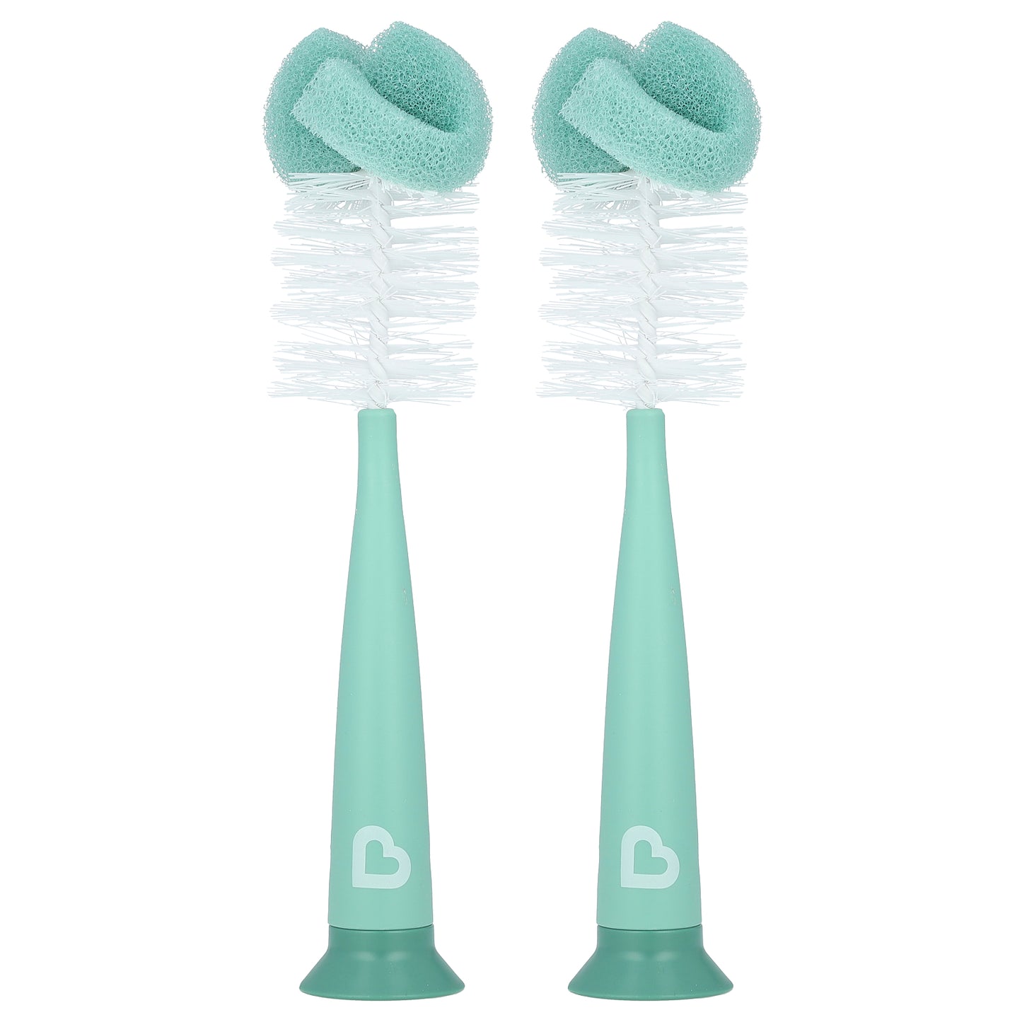 Munchkin, Sponge™, Bottle Brushes, Sage, 2 Count