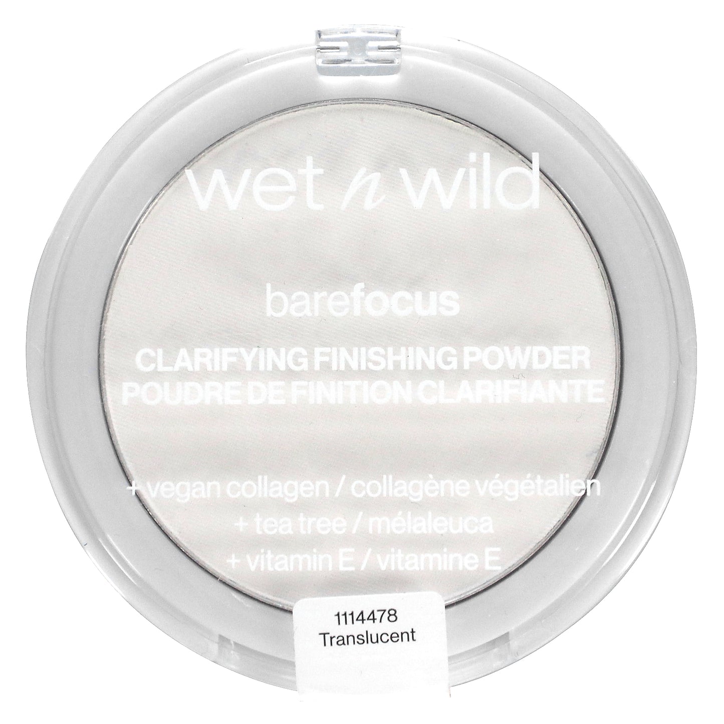 wet n wild, Barefocus, Clarifying Finishing Powder, 1114478 Translucent, 0.27 oz (7.8 g)