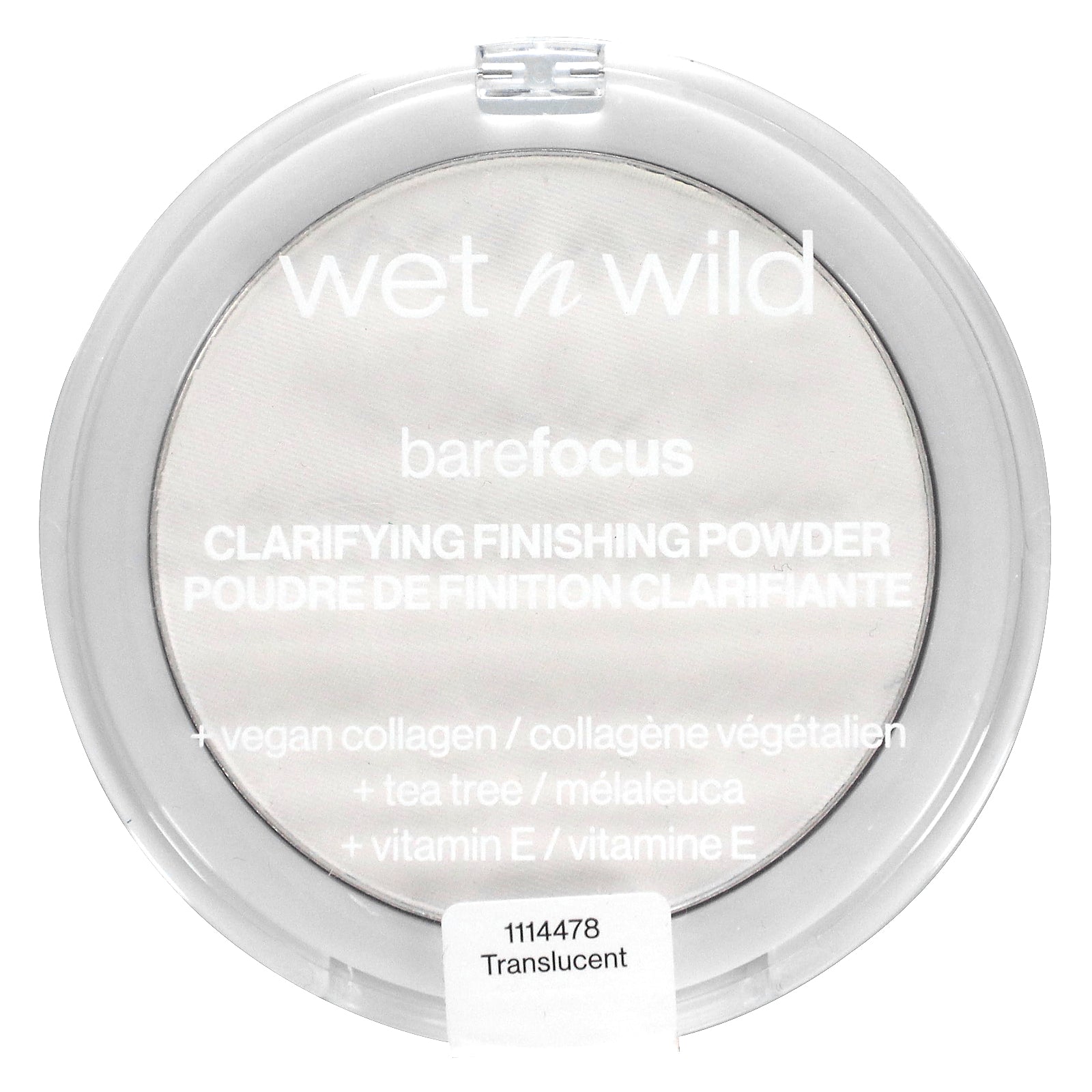 wet n wild, Barefocus, Clarifying Finishing Powder, 1114478 Translucent, 0.27 oz (7.8 g)