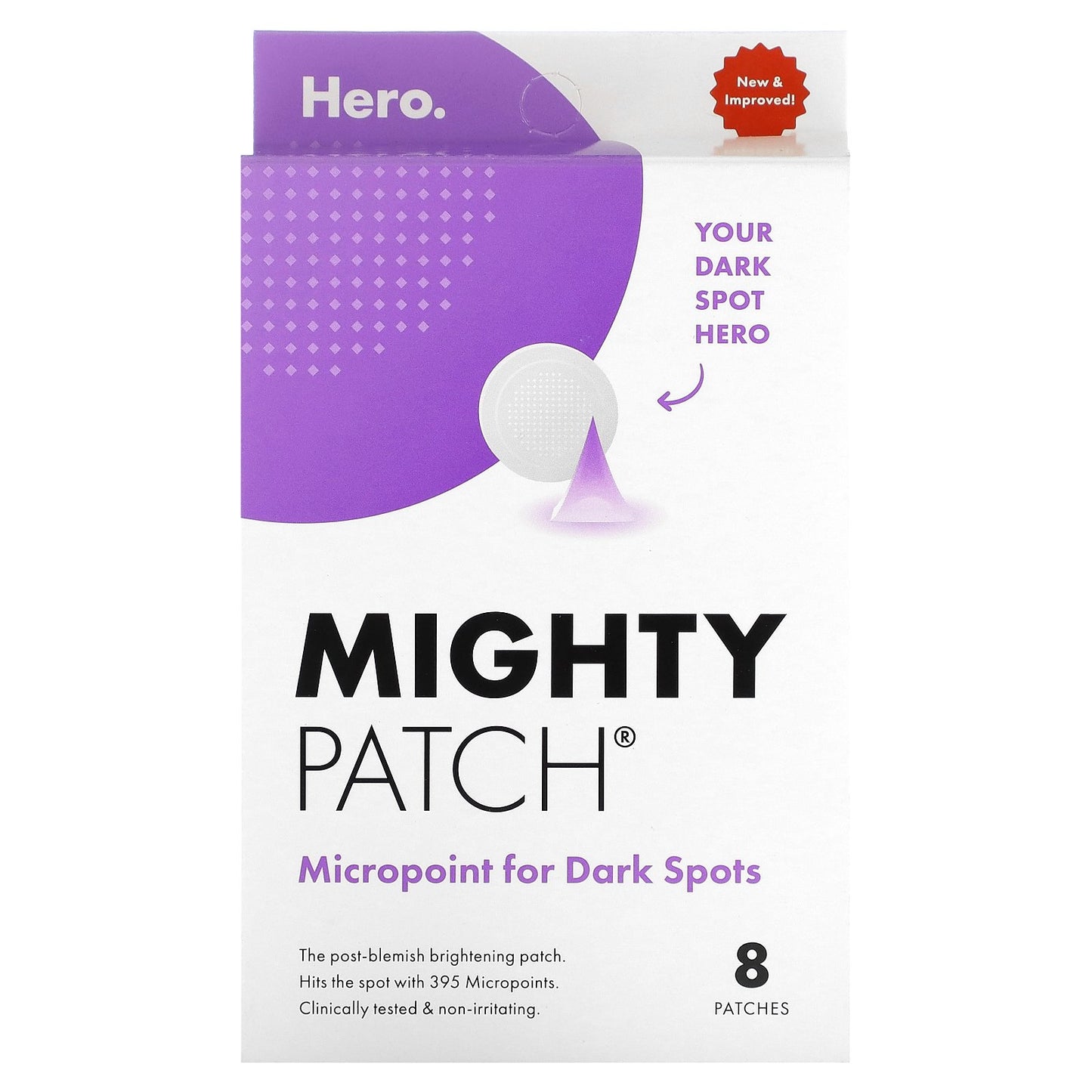 Hero Cosmetics, Mighty Patch® Micropoint for Dark Spots, 8 Patches