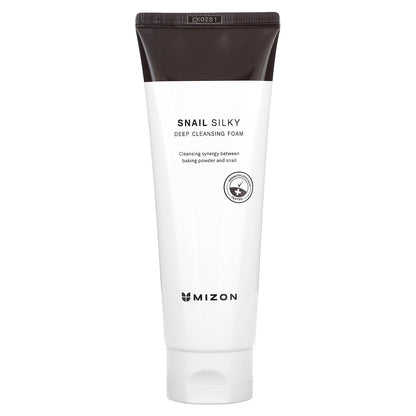 Mizon, Snail Silky Deep Cleansing Foam, 5.29 oz (150 g)