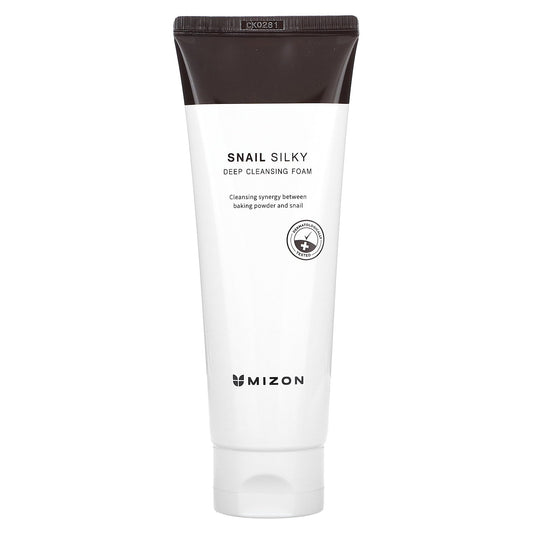 Mizon, Snail Silky Deep Cleansing Foam, 5.29 oz (150 g)