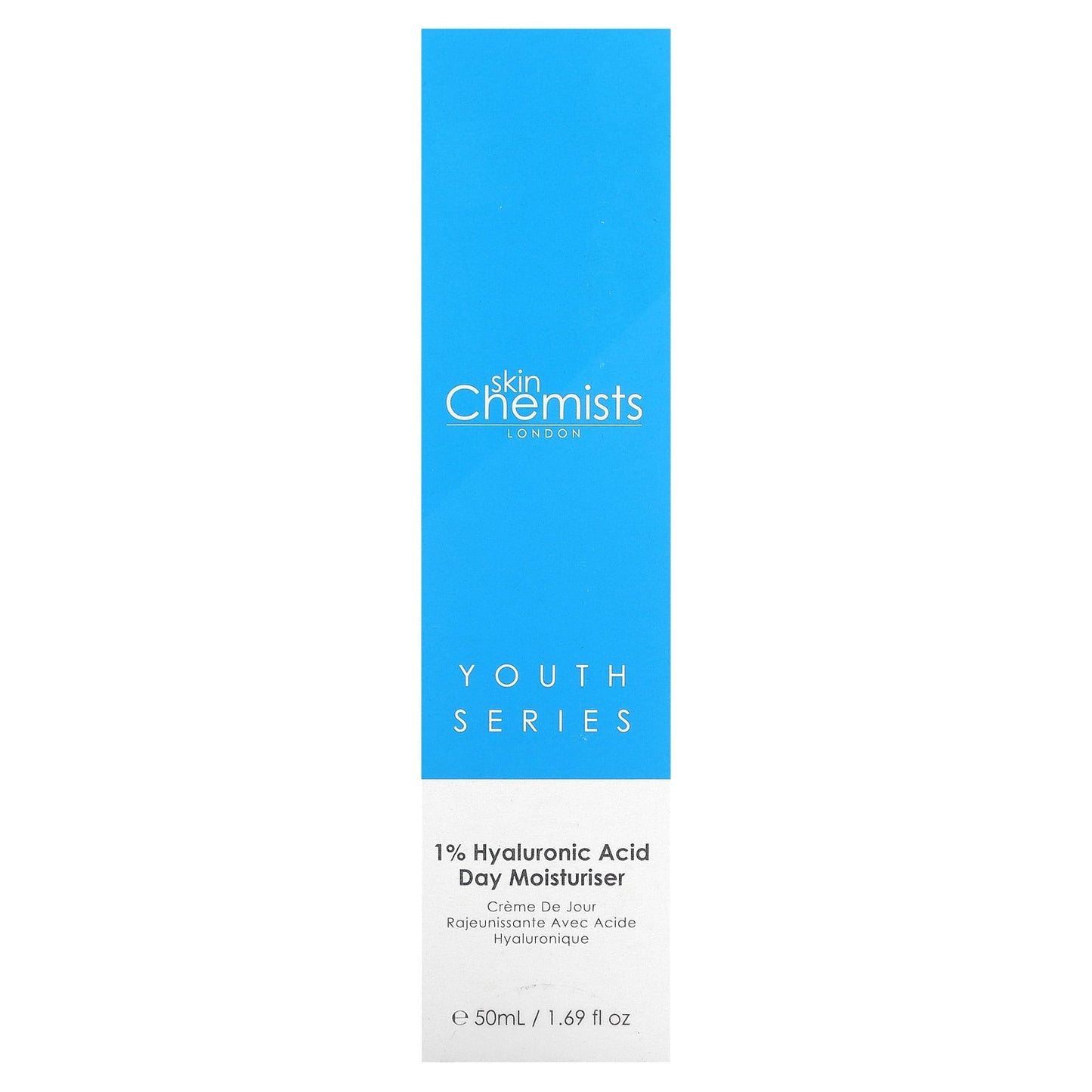 skinChemists, Youth Series, 1% Hyaluronic Acid Day Moisturiser, 1.69 fl oz (50 ml)