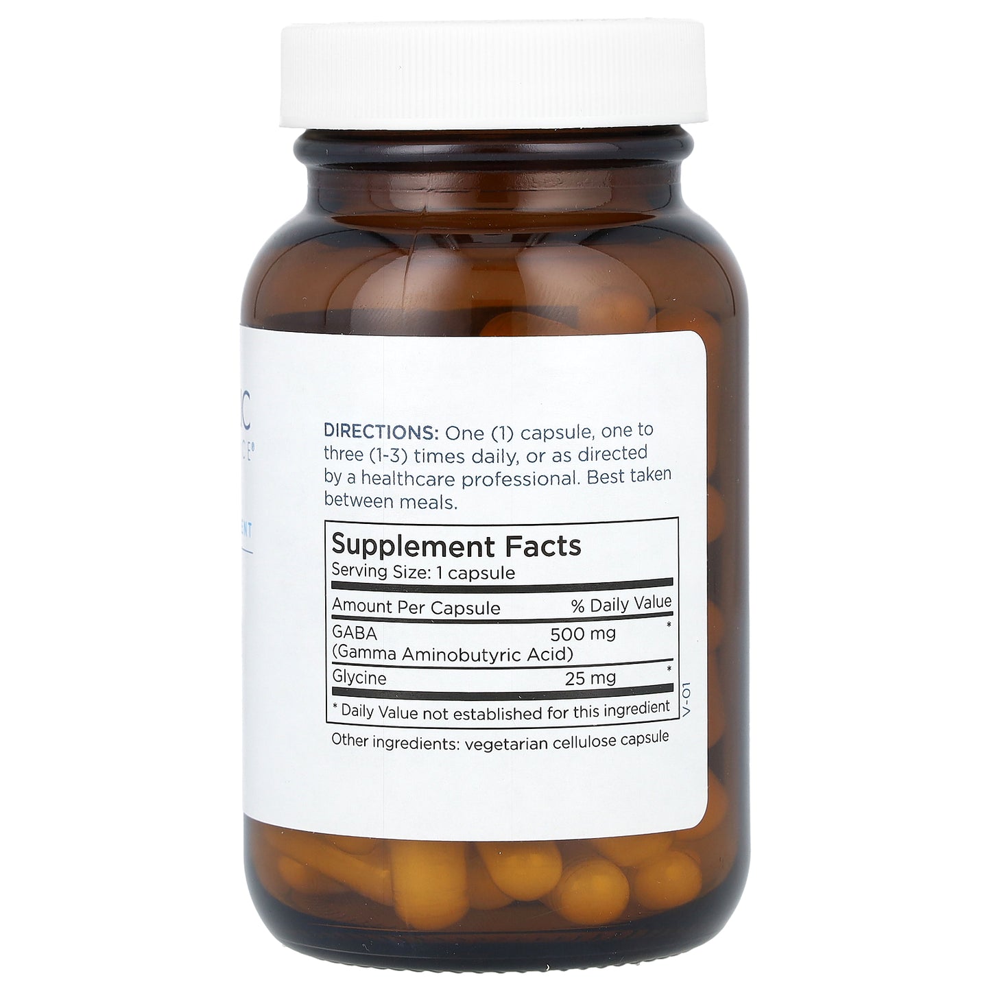 Metabolic Maintenance, GABA, 500 mg, 60 Capsules