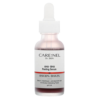 Care:Nel, AHA-BHA Peeling Serum, 1 fl oz (30 ml)