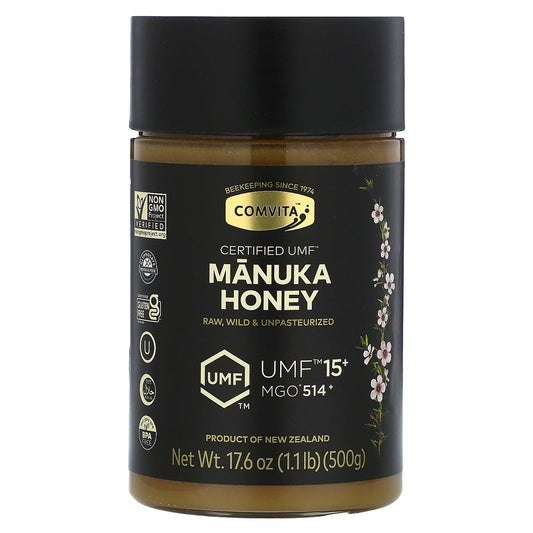 Comvita, Manuka Honey, UMF™ 15+, MGO 514+, 17.6 oz (500 g)