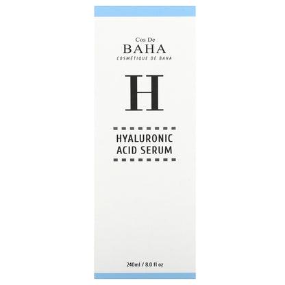 Cos De BAHA, H, Hyaluronic Acid Serum, 8 fl oz (240 ml)