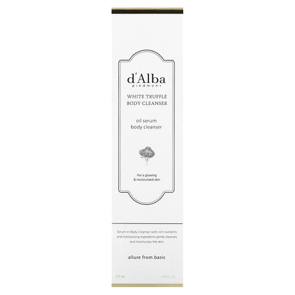 d'Alba, White Truffle Body Cleanser, 9.29 fl oz (275 ml)